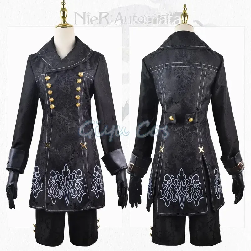 Nier Automata Косплей Костюм Yorha 2B 9S сексуальный наряд игры женские ролевые игры для девочек Хэллоуин вечерние нарядное платье костюмы