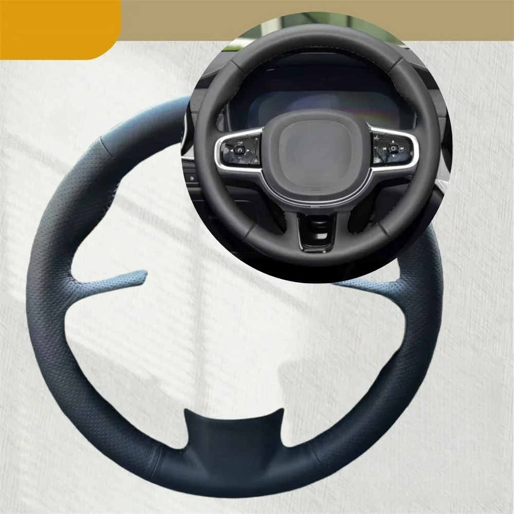 

Car Steering Wheel Cover For Volvo V90 2016-2019 XC90 S90 2015-2019 Non-Slip Artificial Leather Car Accessories Steering Wrap