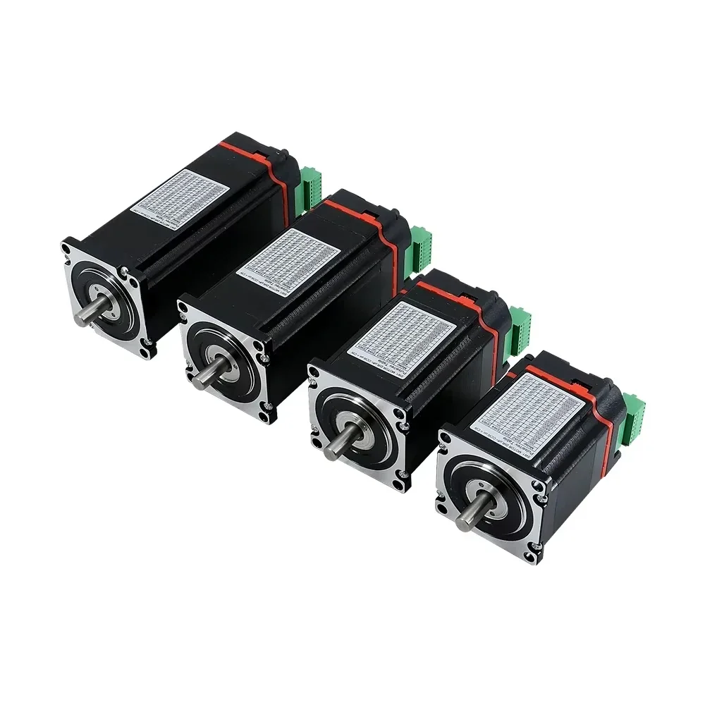 MHTNC Nema23 Closed Loop Stepper Motor 1.2N/2N/2.5N/3Nm Motor-driven Integrated Hybrid Servo Drive System Shaft 8mm for 3D Print