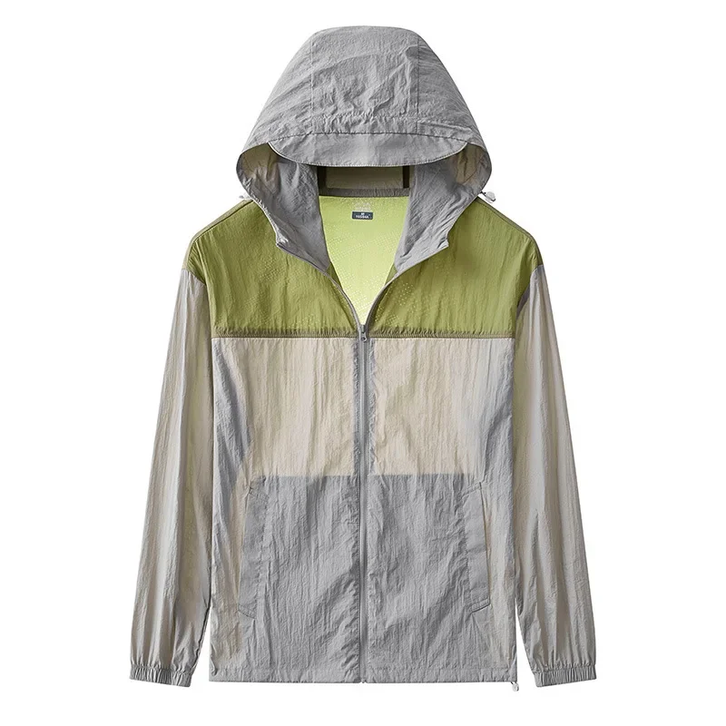 Male Windbreaker Outdoor Hiking Jacket Women Men Water Resistant Climbing Camping Coat Fashion Trekking Fishing Clothes