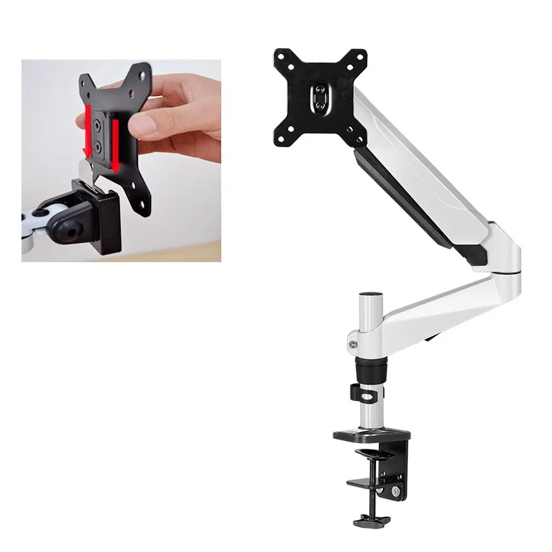 GM212 Adjustable Arm with Gas Spring Desk Stand for Computer Display