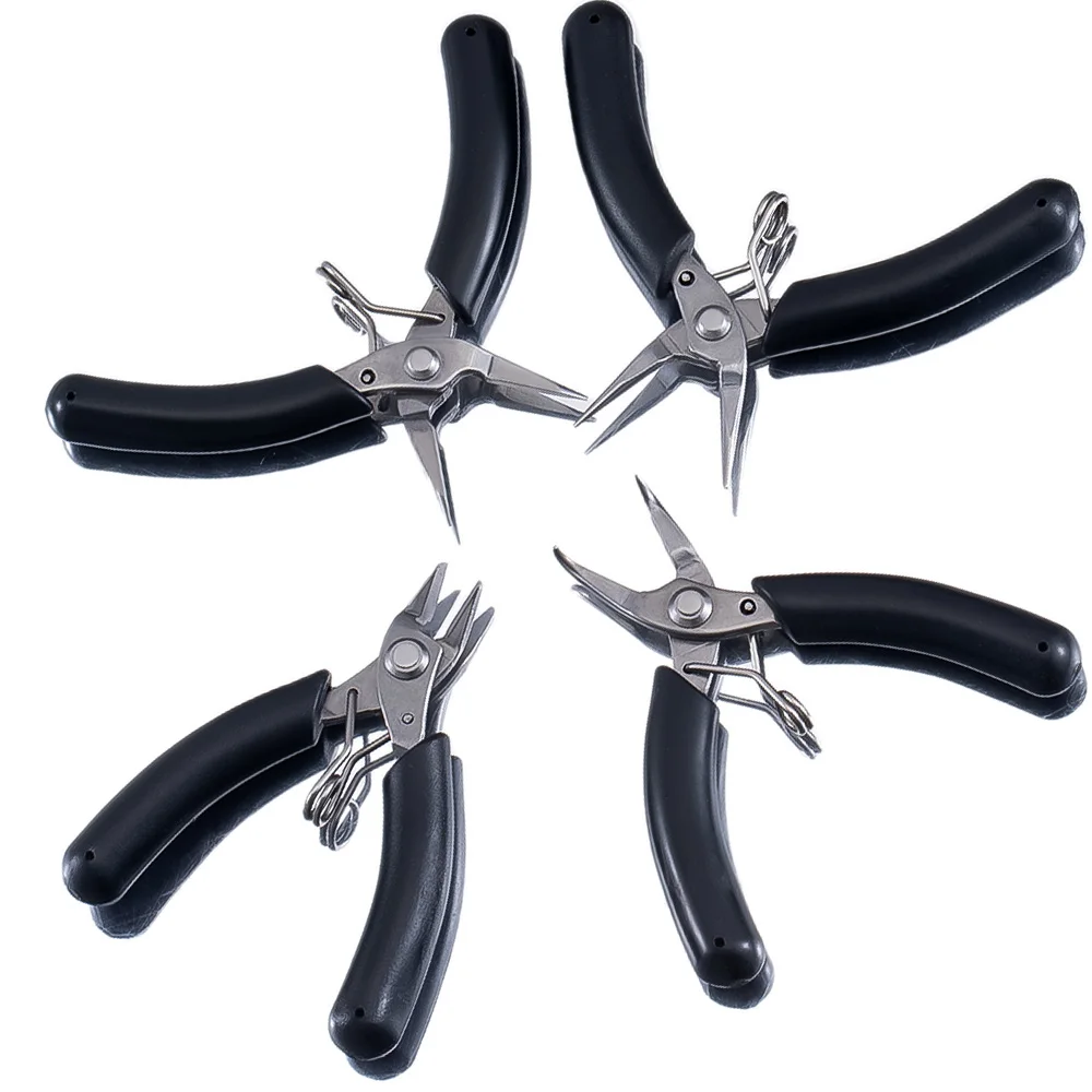 

1PC Wire Looping Plier Jewelry Pliers Set Carbon Steel Cutting Pliers Chain-Nose Pliers Round Nose Plier Jewelry DIY Making Tool