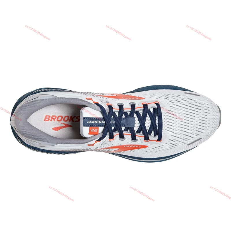 BROOKS-tênis amortecido para homens, tênis de corrida casual ao ar livre, tênis de maratona stretch, adrenalina GTS 22