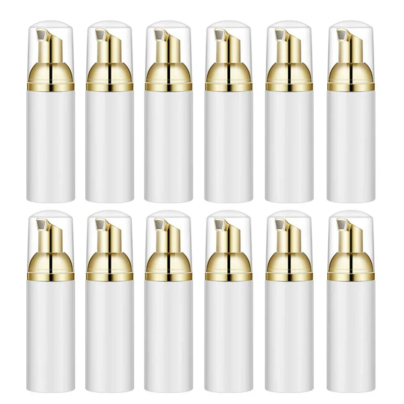 

【КУПУН!】50 мл пустые бутылки, дорожные бутылки для мыла, пластиковые бутылки с дозатором пены, дозаторы для пенного мыла, чистка, путешествия, 48 шт.