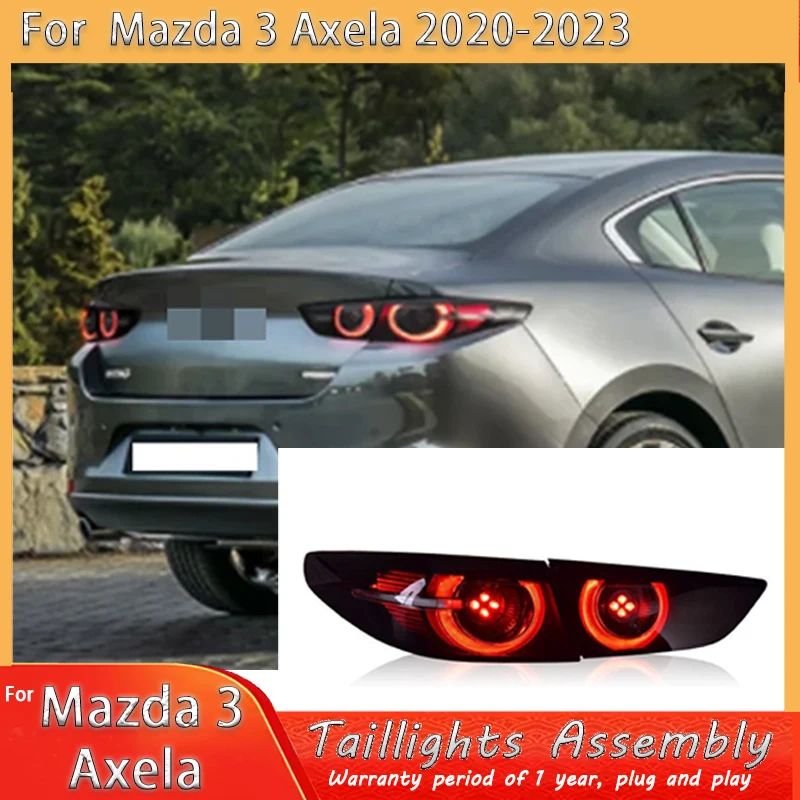 

Led Taillights For Mazda 3 Axela Mazda3 2020-2023 2024 LED DRL Rear Lamp Reverse Vehicles High Configure Tools Car Accessories