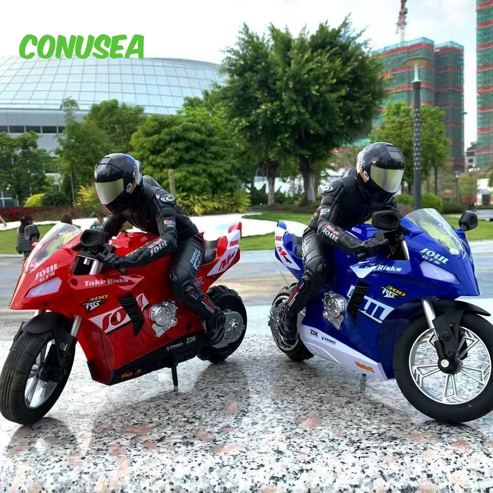 RC Stunt Motorfiets Auto 1/6 Hoge Snelheid Motor Model 2.4G Radio Control Auto Op afstand bestuurbare Speelgoed Drift Auto Speelgoed Voor Jongens Kid
