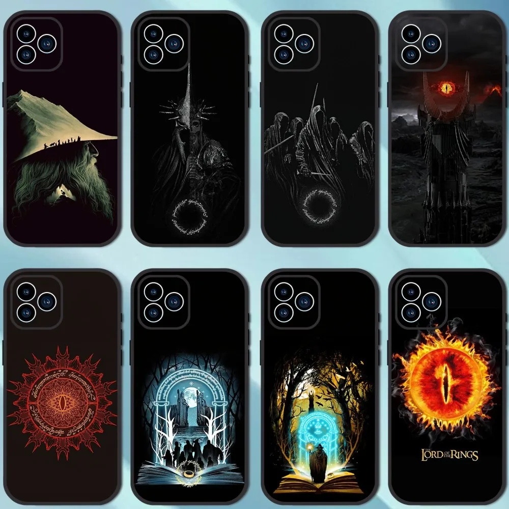 Movie The L-Lord of the R-Rings Phone Case For iPhone 13 12 11 14 15 Pro XS Max XR X 8 7 6S 6 Plus SE 2020 Soft Back case