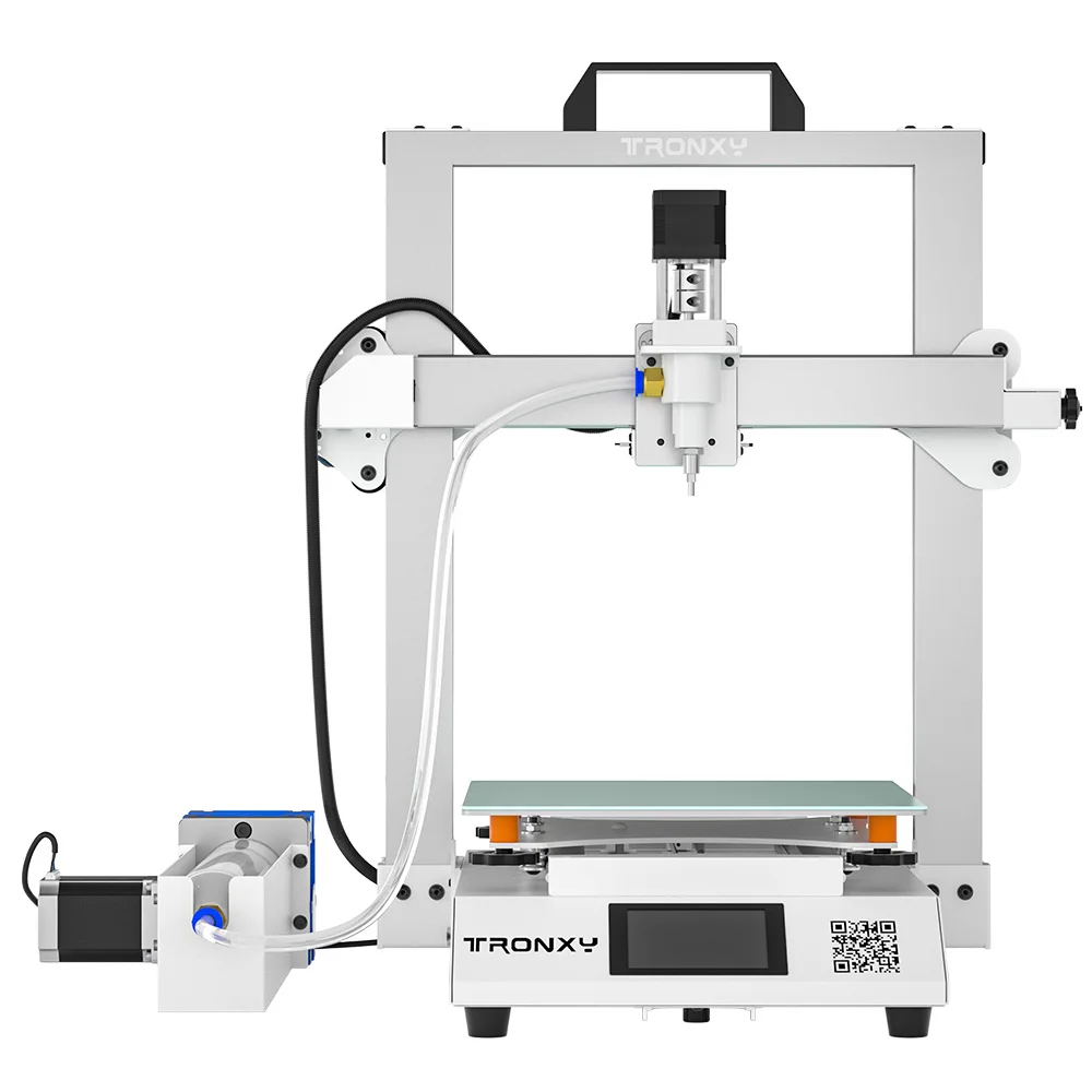Tronxy  Moore 2 Pro Ceramic Clay Folding style 3d Printer Exclusive OSG Dual Core Guide Rail Print 32 Bit Silent Mainboard