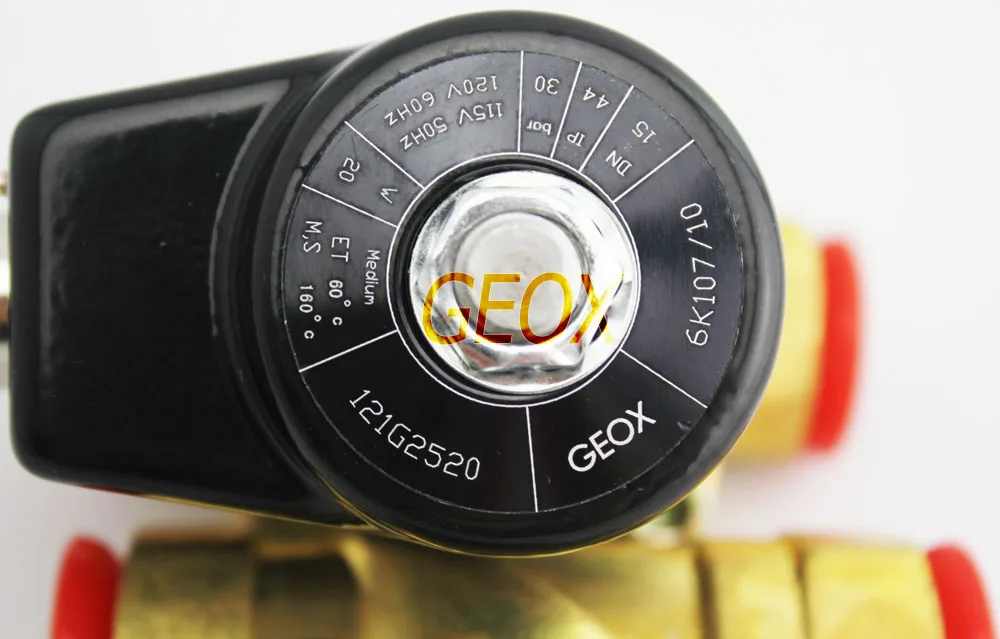 Pengganti katup Solenoid, Parker 121G2320,121G2520 3/8 "0-30bar 19W coil 220V untuk pembakar minyak suku cadang pembakar tutup Normal