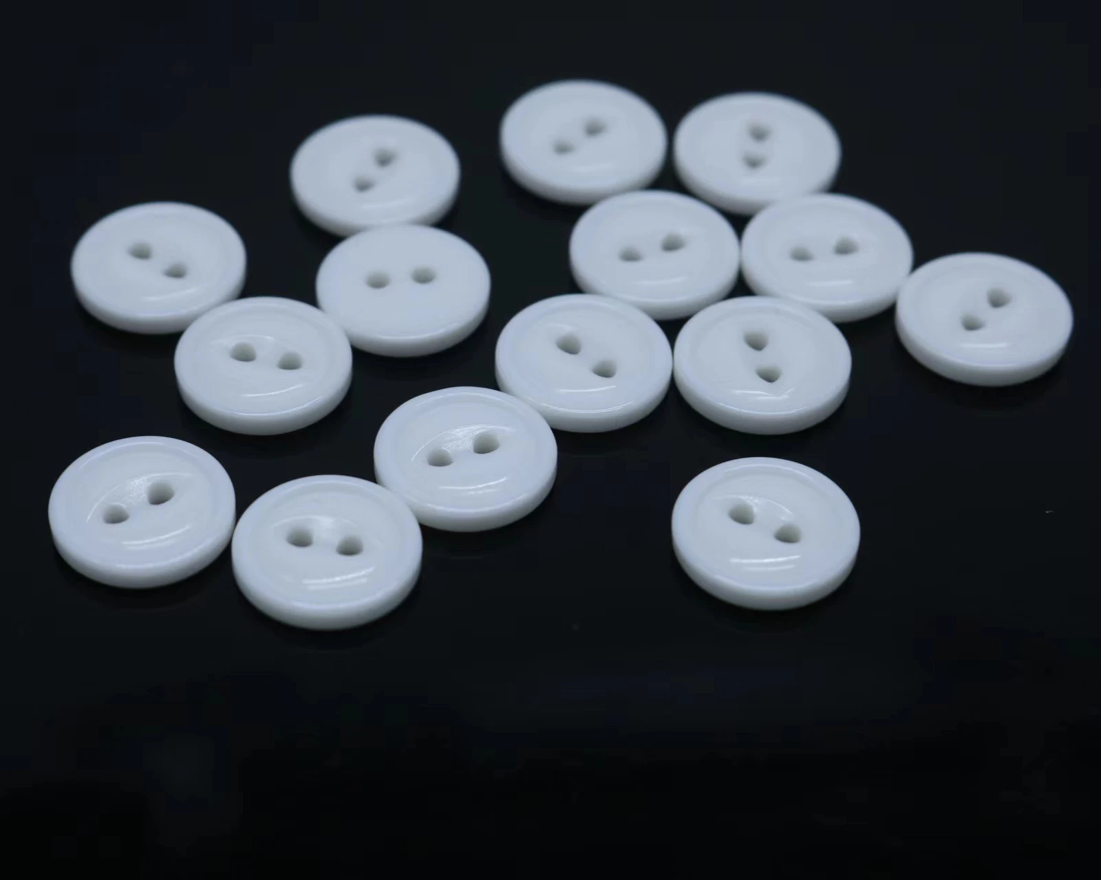 100pcs 9mm/10mm/11mm/12mm/15mm/18mm polyester button cute Fisheye buckle Sewing button Accessories resin shirt button for DIY