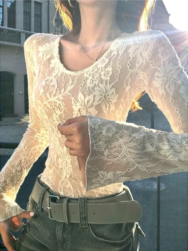 

Женская корейская утепленная футболка больших размеров с длинным рукавом и кружевной отделкой, зимняя базовая футболка-топ для ношения под одеждой, очень теплая