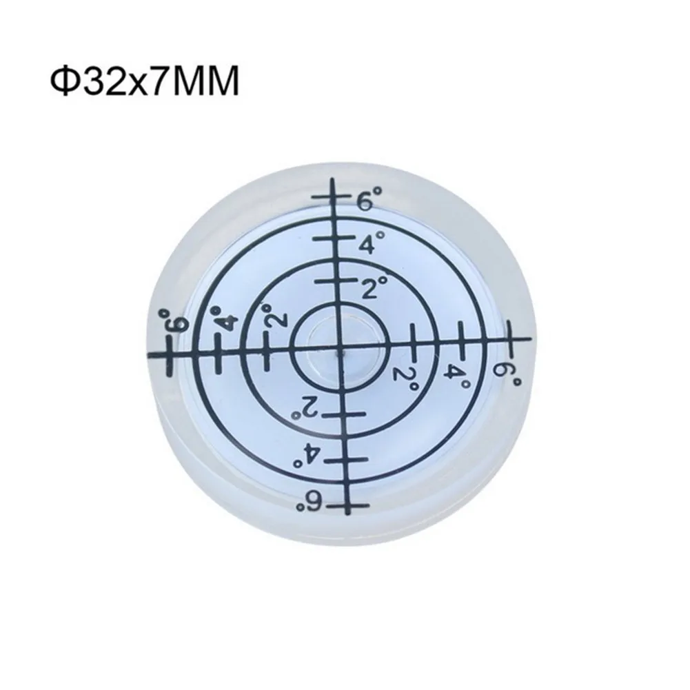 32mm For Bubble Level Level Measuring Meter Precision Circular Inclinometer Bullseye Horizontal Ruler Measure Tools