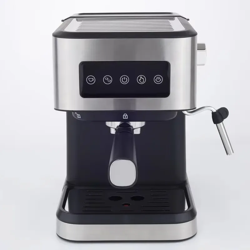 Portable Automatic Smart Stainless Steel Coffee Machine with Milk Foam Maker Professional Desktop Espresso Brewer