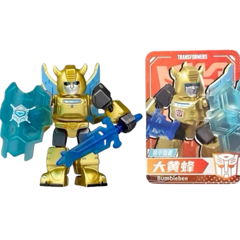 BLOKEES Building Block Man Transformers Star Edition 2nd Armour StarScream Bumblebee Pocket Blind Box Mini Toy Children's Gifts
