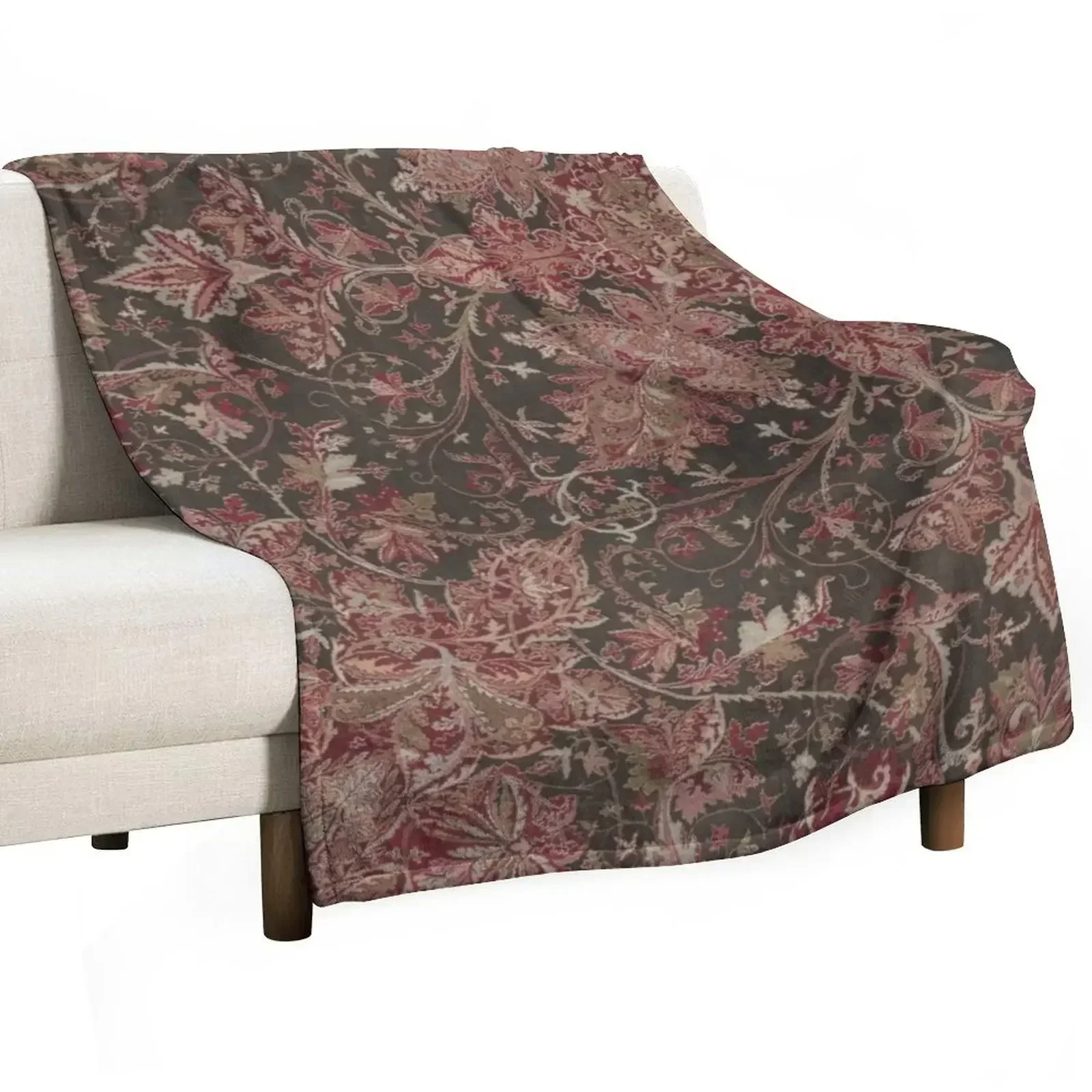 

Vintage Oriental Rug 2 Throw Blanket Furry Polar Blankets For Bed Blankets