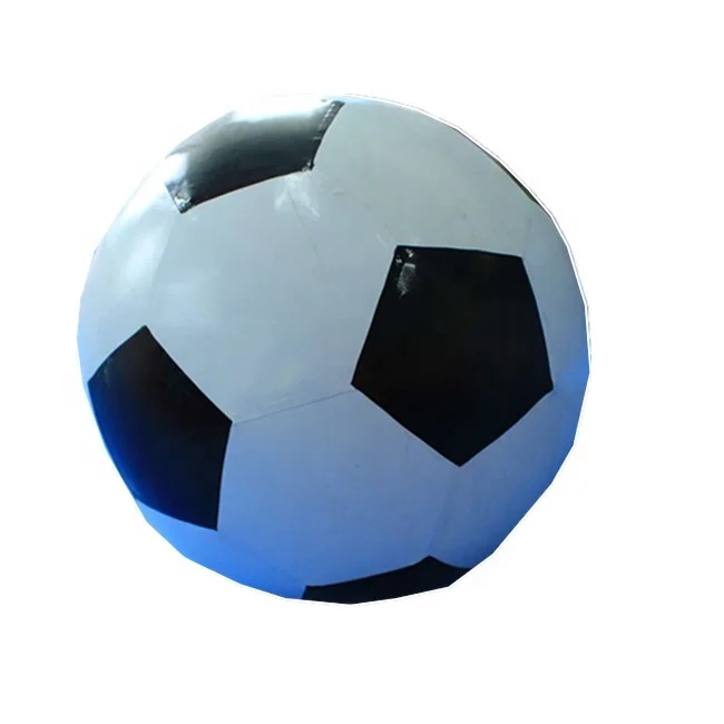 80cm PVC Inflatable Football Giant Inflatable Soccer Ball / Inflatable Football for Team Building Outdoor Bumper Ball Game