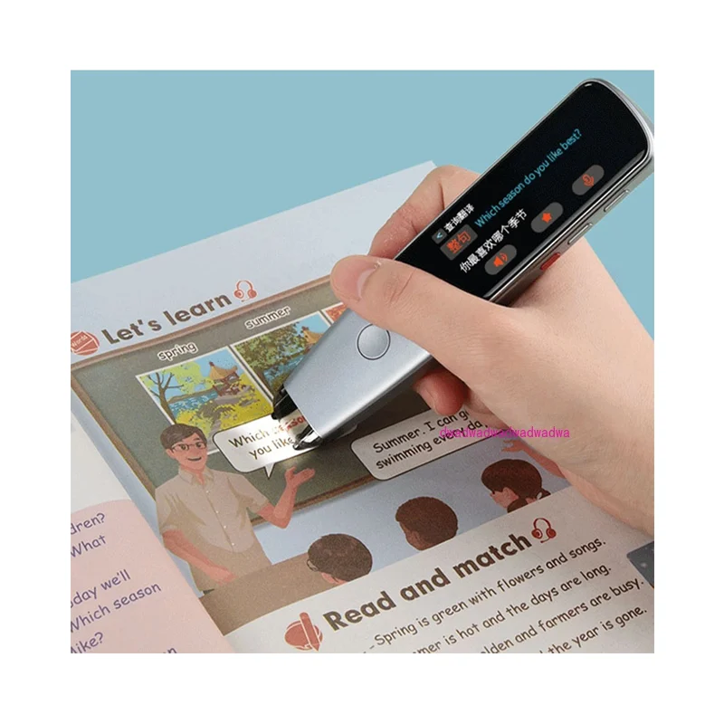

Portable 2.98 Inch Electronic Dictionary Scan Pen Offline English & French Language Translator Smart Educational Device