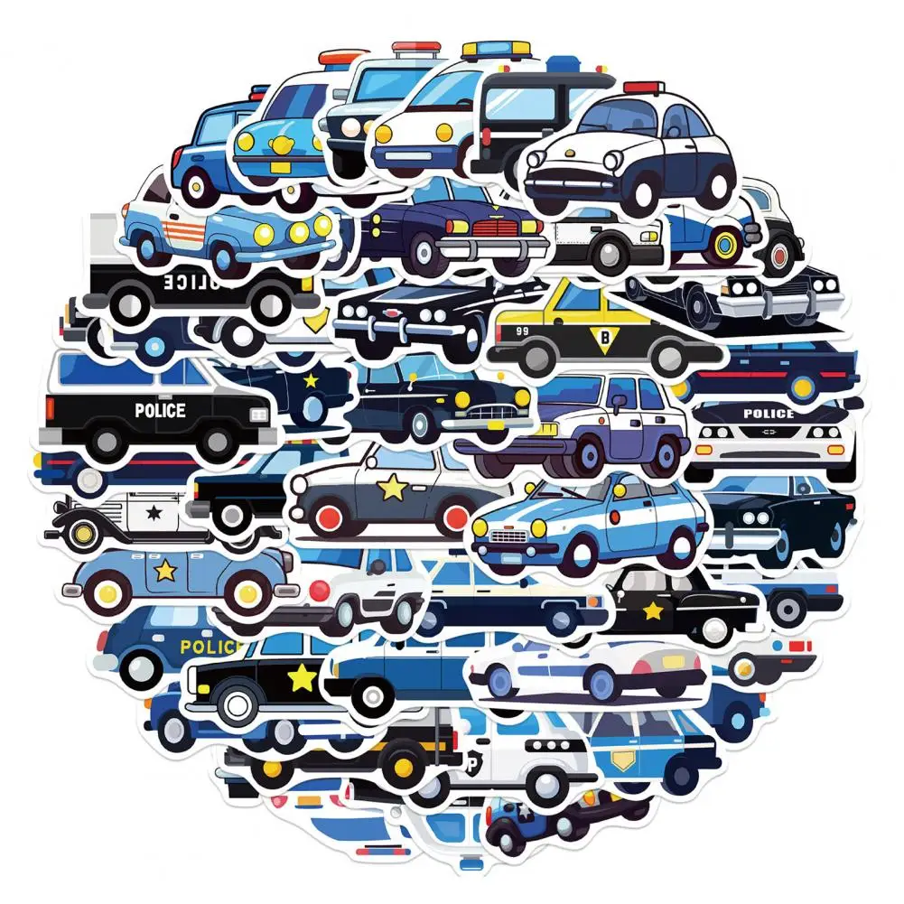 Pegatinas impermeables de Pvc para guitarra y portátil, juego de 50 pegatinas de Graffiti de dibujos animados para coche