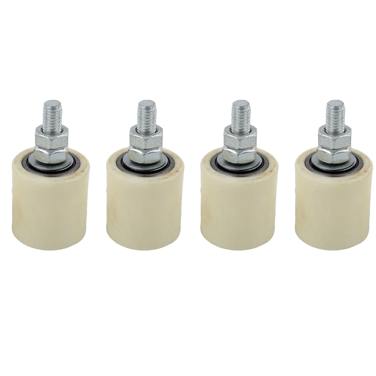 

Robust Set of 4 Slide Gate Guide Rollers Suitable for Multiple Applications with Adjustable Installation Options