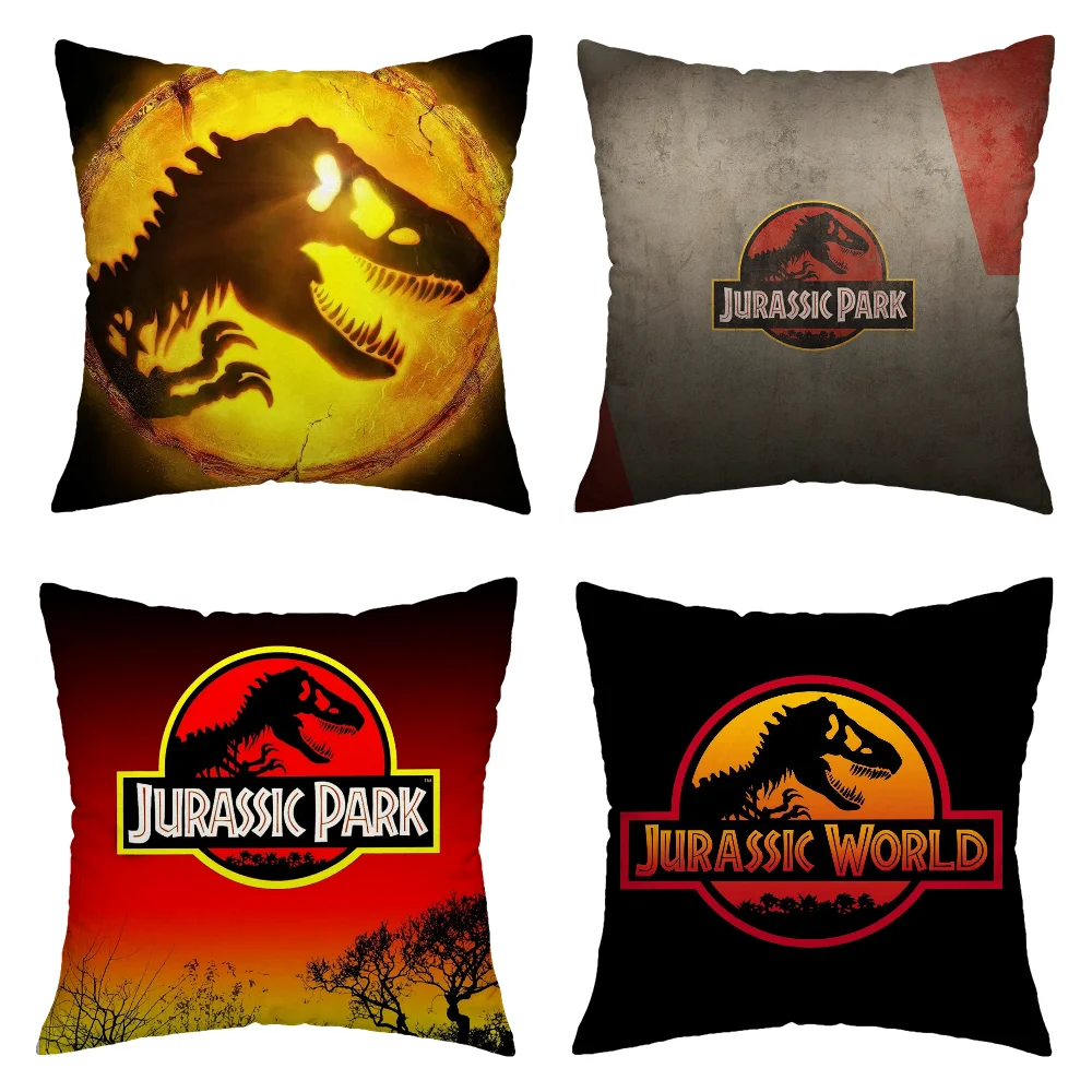 Pillow Covers Decorative Cushion Jurassic Park Decorative Pillows for Sofa Cushions Cover Home and Decoration Personalized Gift