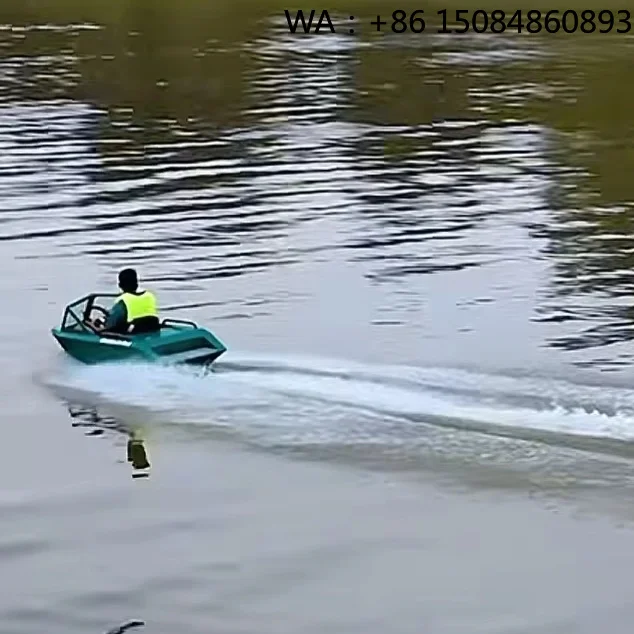 Silent Operation Efficient Mini Water Karting Boat, Stable Power Component Suitable For Ecological Protected Water Area