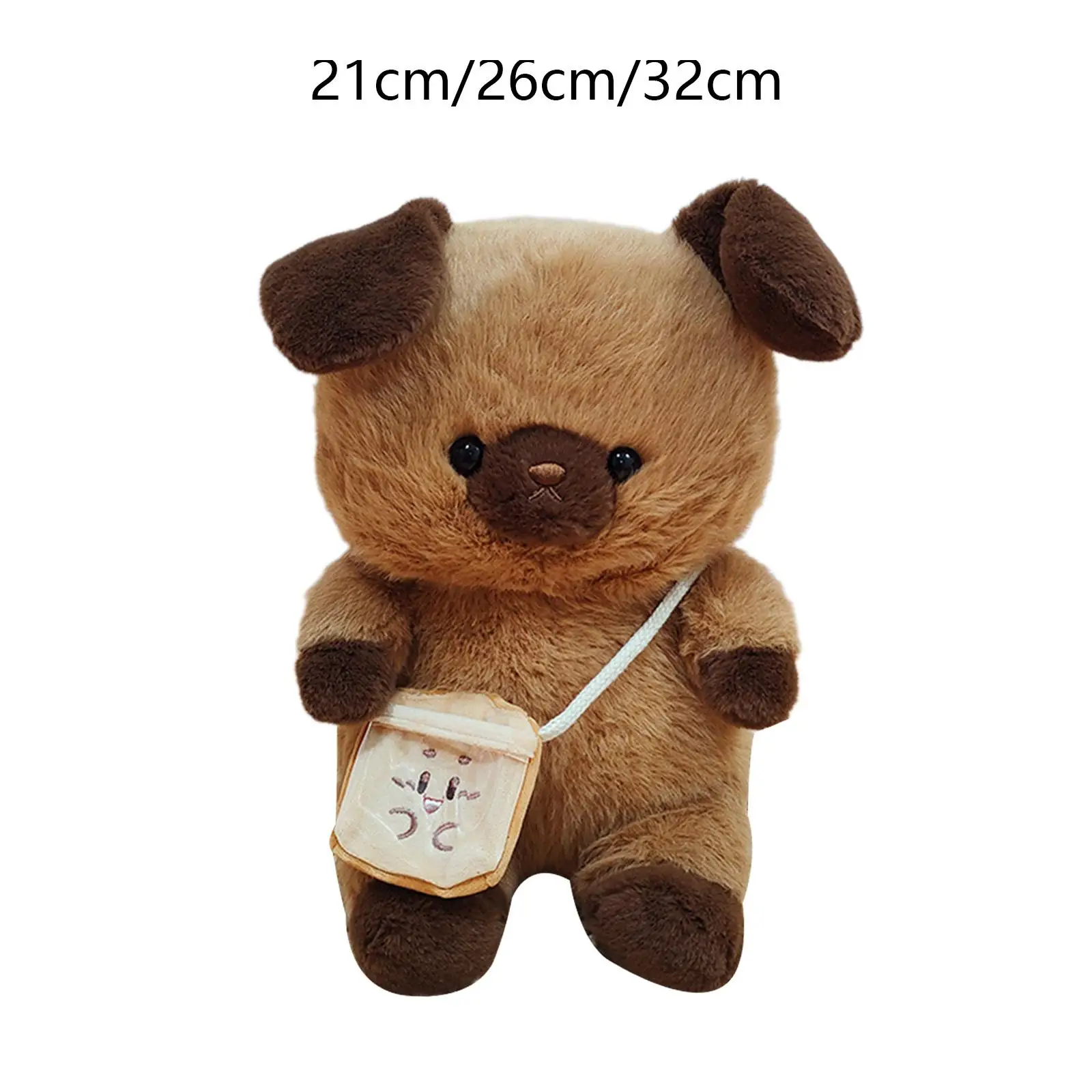 Plüsch-Hundespielzeug, Plüschpuppe mit Taschendekor, Ornament, bequeme Sammlergeschenke