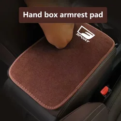 Suede Leather Armrest Mat Arm Rest Auto Armrests Protection Cushion For Lexus SPORT F LFA ISF GSF RCF F ct