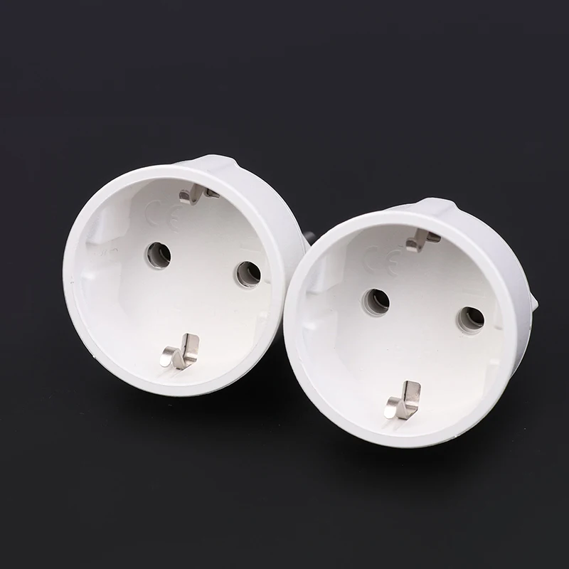 1 Piece Embedded Swiss Adapter Converter Plug EU DE Germany Socket 3 Pin Swiss Plugs Adaptor Swiss Plugs Turn To French Plugs