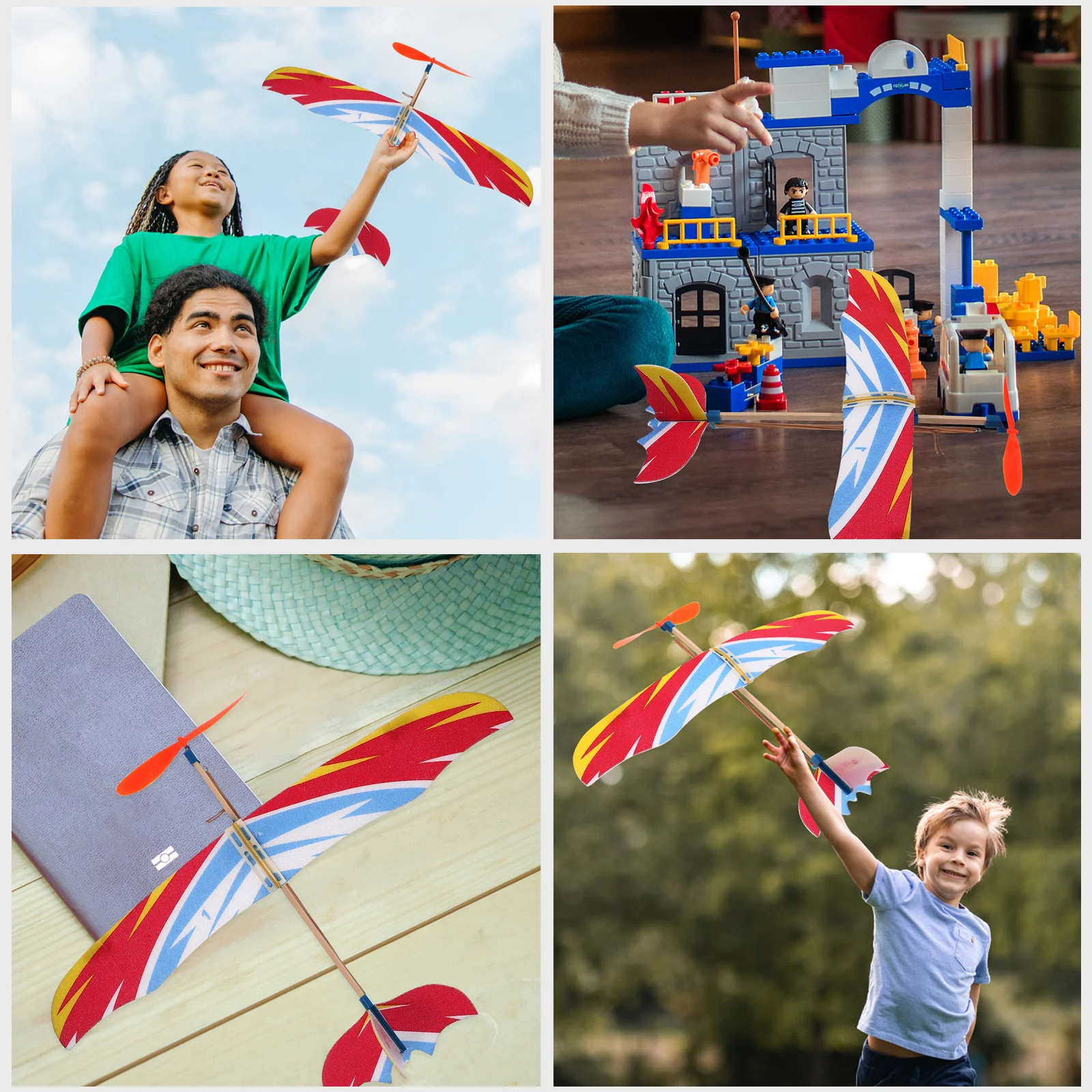 

4 шт., маленькие самолеты «сделай сам», креативные самолеты из пенопласта, уличные планерные самолеты для детей, интерактивные забавные летающие игры