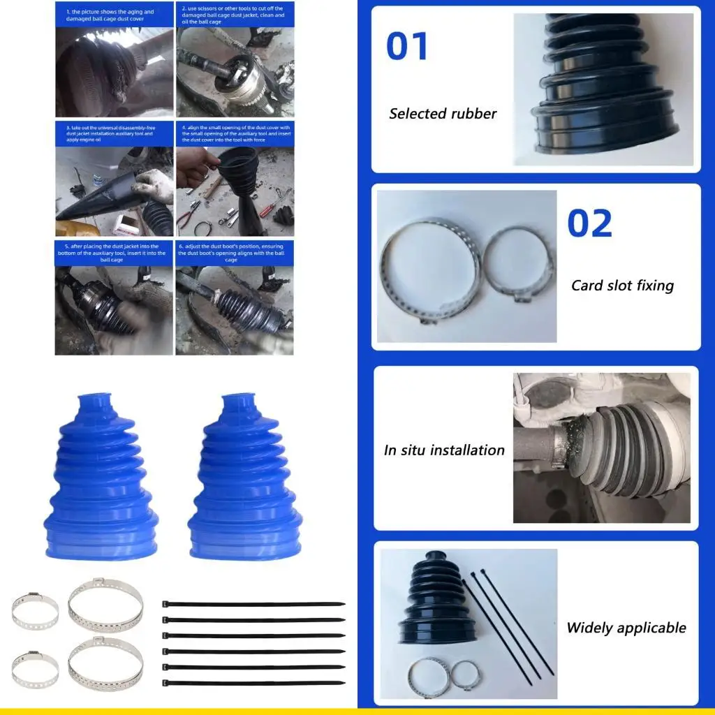 

SZCH Силиконовый пыльник ШРУСа, универсальные передние мосты, ремонтный пыльник, гибкие пыльники ШРУСа