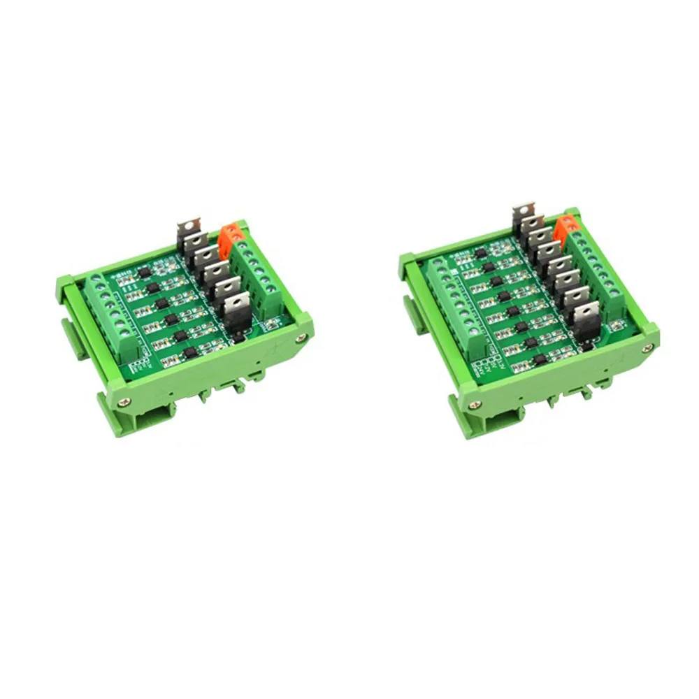 Transistor Solid State Relay Mos modul Output Optocoupler isolasi Plc Microcontroller Io Dc papan penguat sinyal