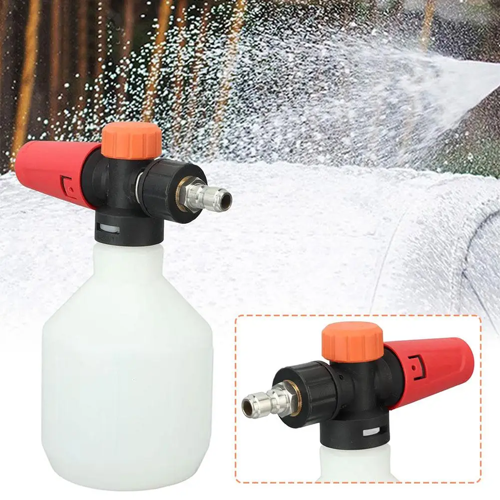 

500ml Car Foam Sprayer With 1/4 Inch Quick Connector Or Car Foam Tools Blaster Garden Pressure Washing High Y1i5