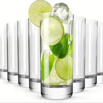 8-Piece Crystal Highball Glasses 1