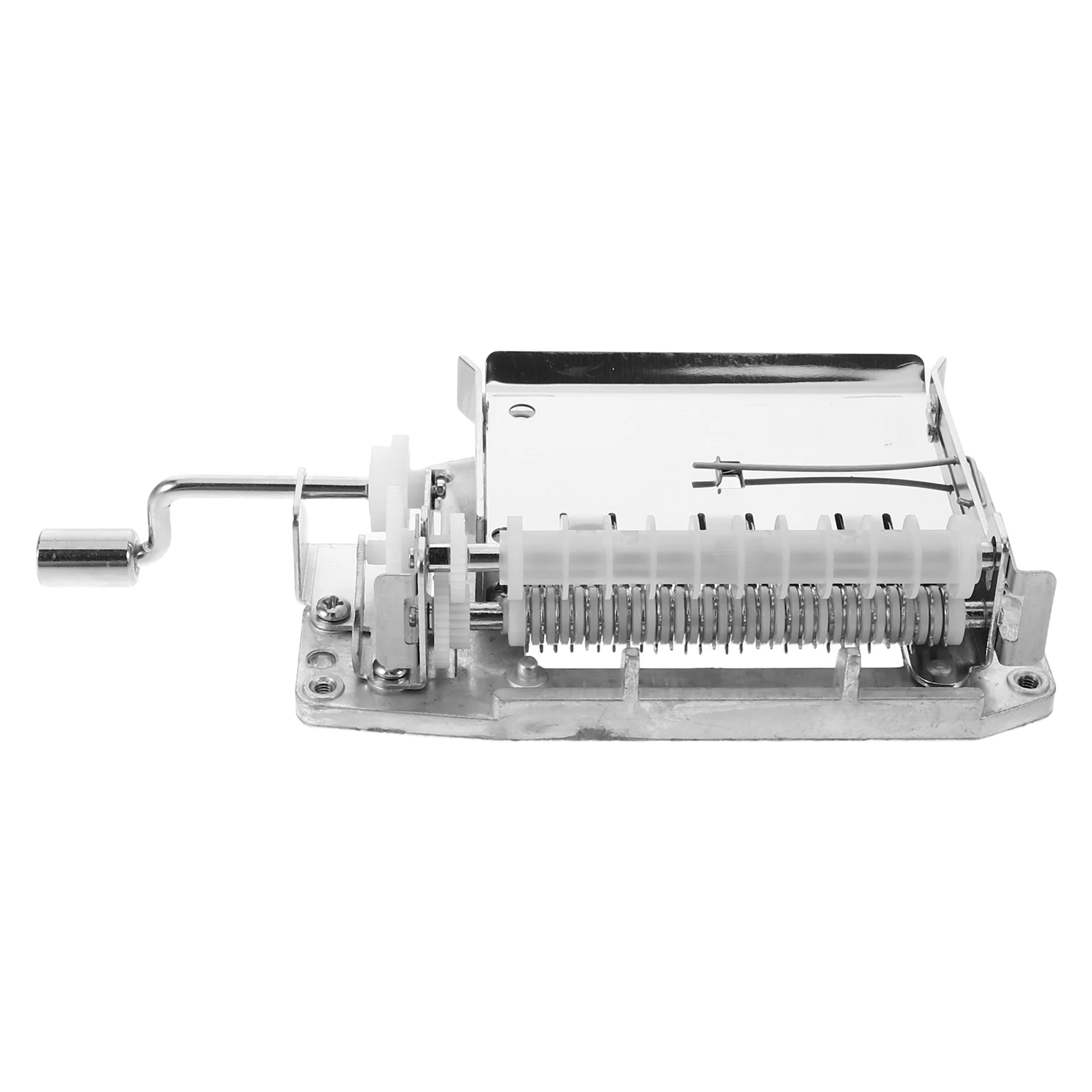 

Hand Crank Music Box 30 Note Tape Paper Strip Mechanism Copper Gear Smooth DIY for Craft Projects Hand Crank Music