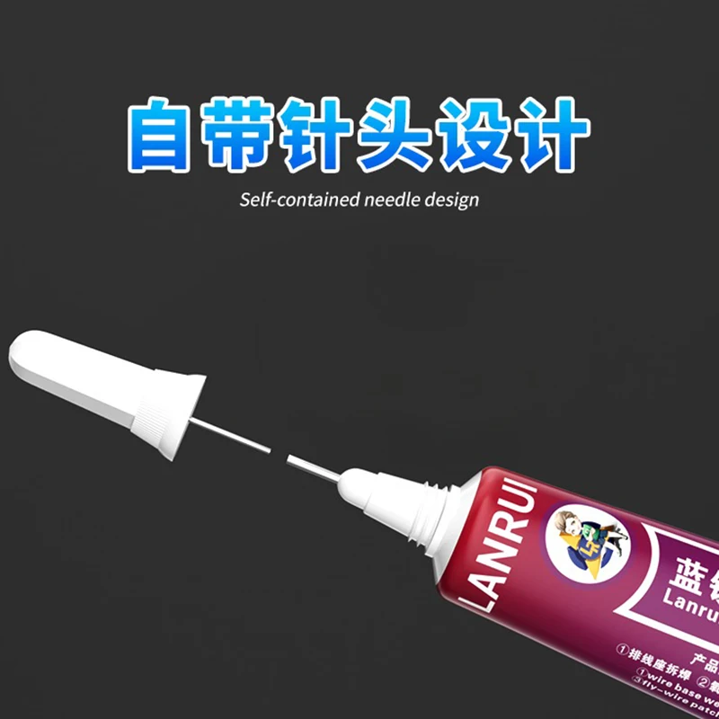 1Pcs 15ml LANRUI K9 유연한 케이블 납땜 마더 보드 중간 레이어 산화 수리 CPU ic BGA 용 점성 납땜 페이스트