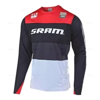 Sram-Camiseta Enduro para Motocross, Jersey para Moto, bicicleta de montaña, BMX, DH, Maillot para Ciclismo de descenso, MTB, novedad