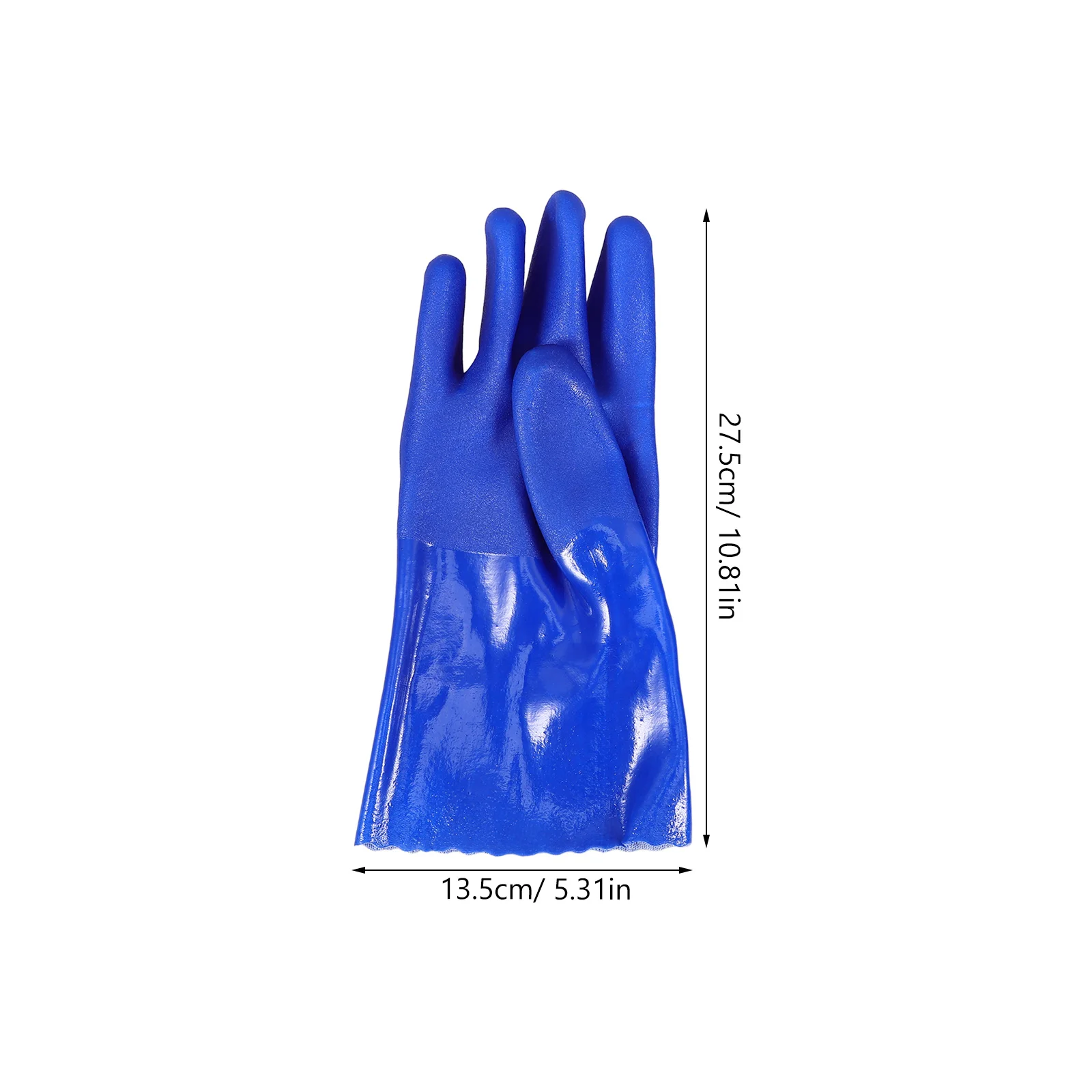 1 par de guantes resistentes al aceite para hombre, guantes protectores gruesos impermeables antideslizantes para trabajo al aire libre para uso en seguridad laboral