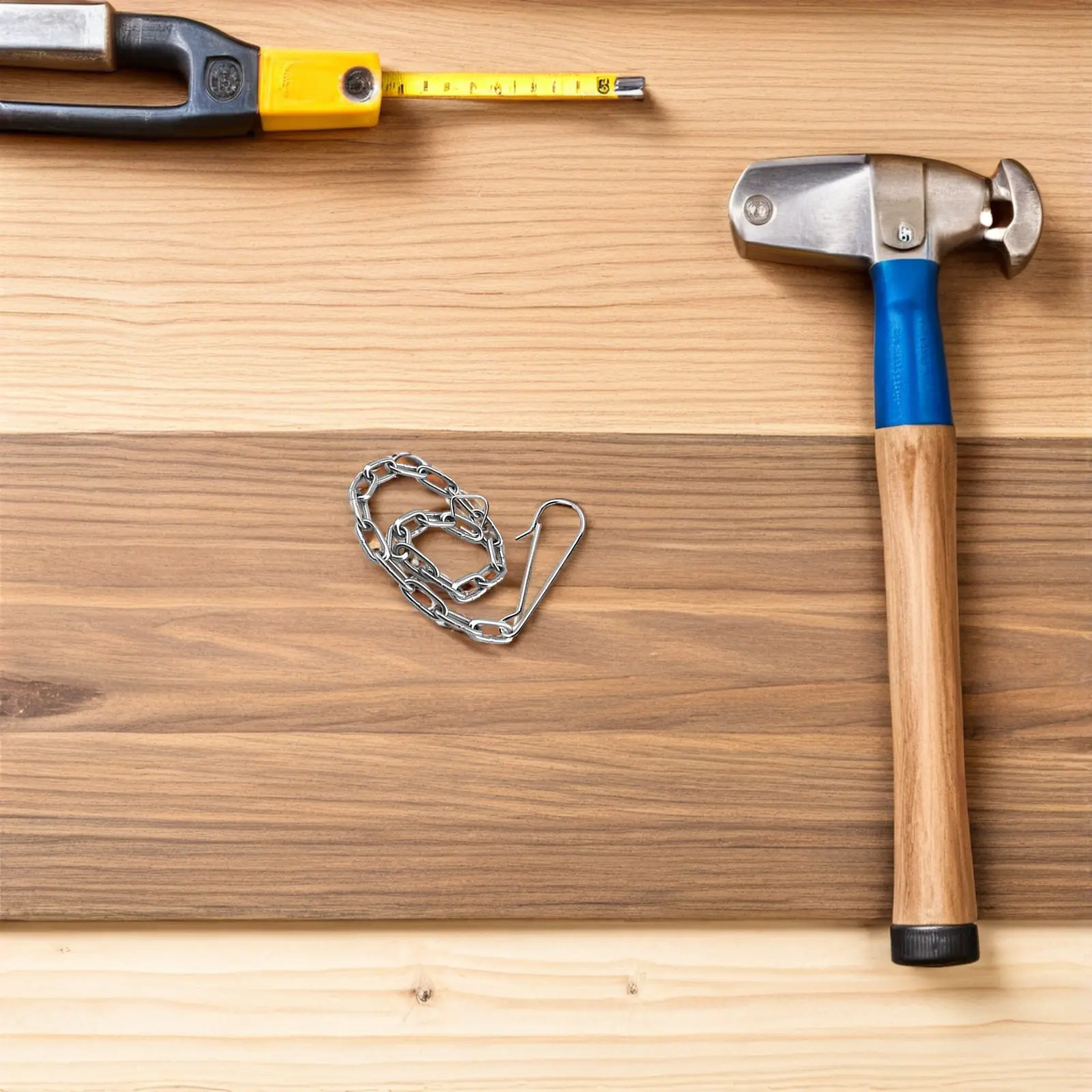 

5Pcs Stainless Steel Toilet Baffle Chain Replacement Kit Universal Flapper Lift Chain for Daily Toilet Maintenance Repair