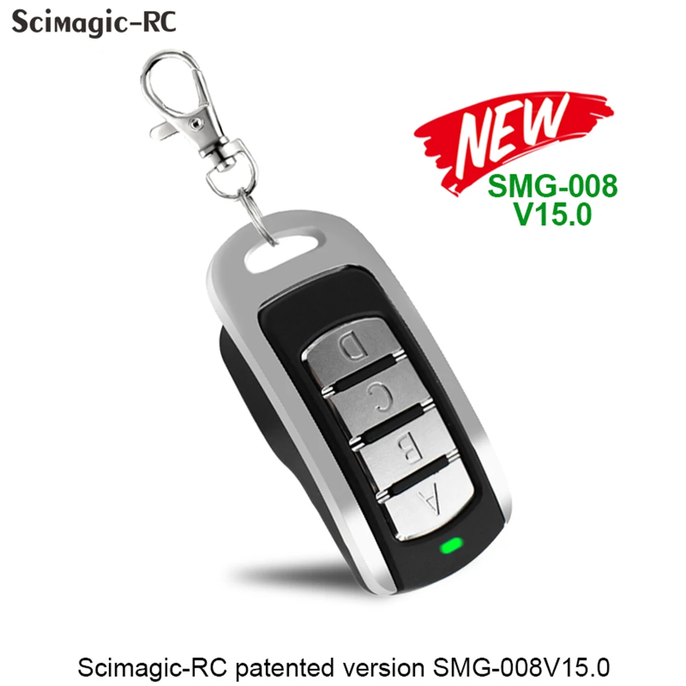 SMG-008 Garage Remote Control Compatible With PUJOL VARIO MARS OCEAN MARTE P215 NEO TWIN 433.92MHz