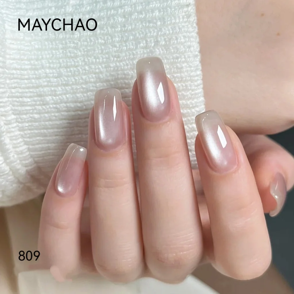 MAYCHAO-esmalte de uñas en Gel para ojos de gato, 10ml, UV, Soak Off, manicura semipermanente, barniz de Gel UV magnético para gatos, accesorios para uñas DIY para el hogar