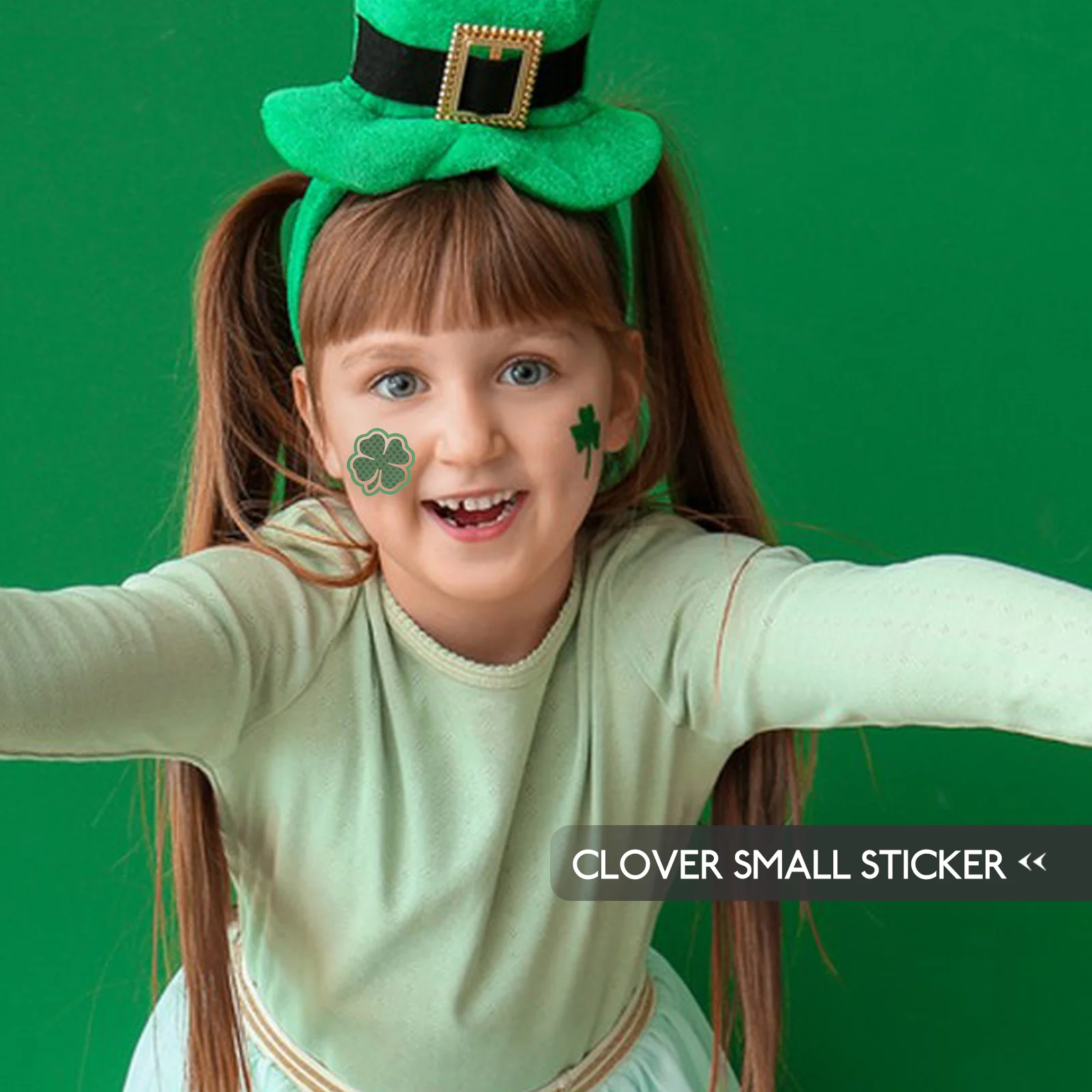 

144 шт. яркие временные татуировки-этикетки для тела, лица, ног, рук, груди, дня Святого Патрика, вечеринки, фестиваля, забавный подарок для семьи, друзей