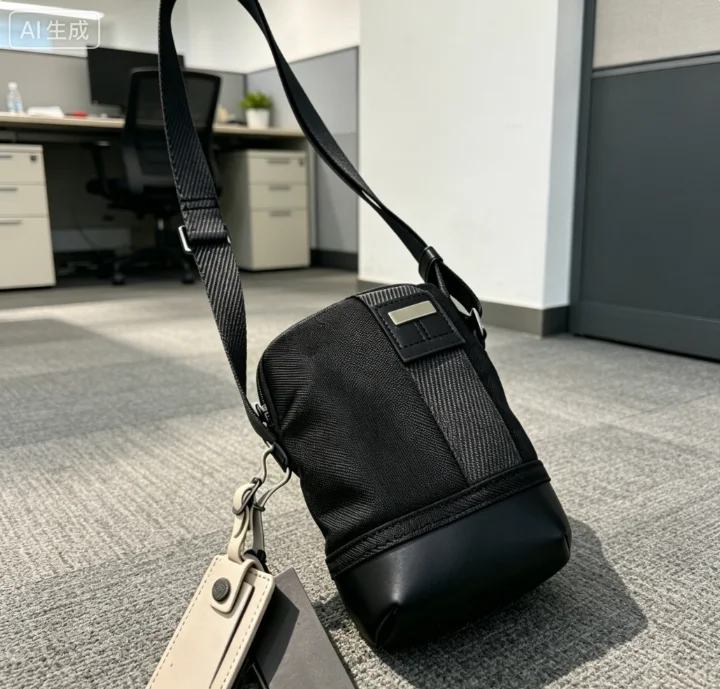 

2223311 Ballistic Nylon Men's Crossbody Bag, Mini Shoulder Bag, Sports Phone Pouch