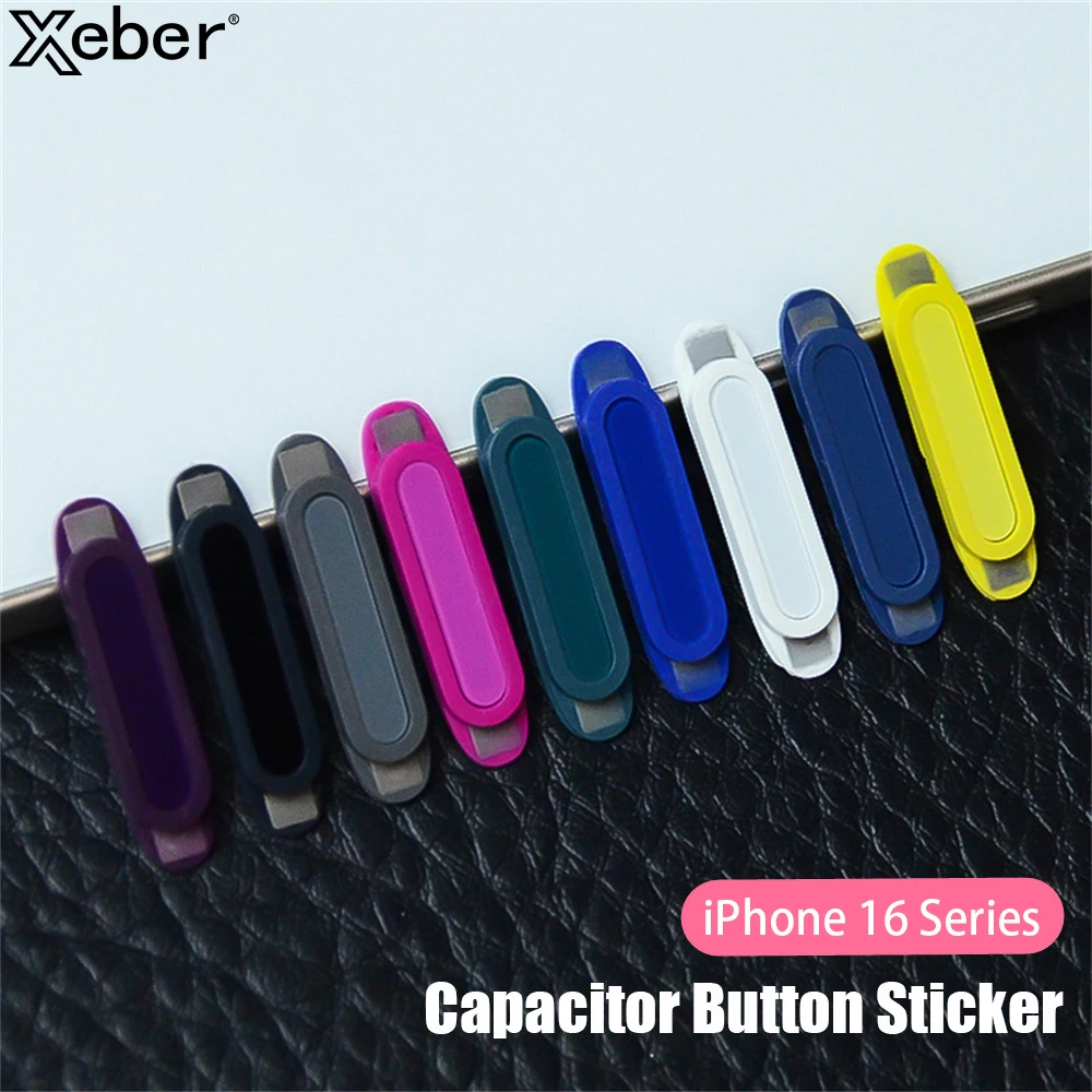 Liquid Silicone Candy Color Soft Camera Control Button for iPhone 16 Pro Max Plus Sensitive Smart Lens Capture Touchable Button