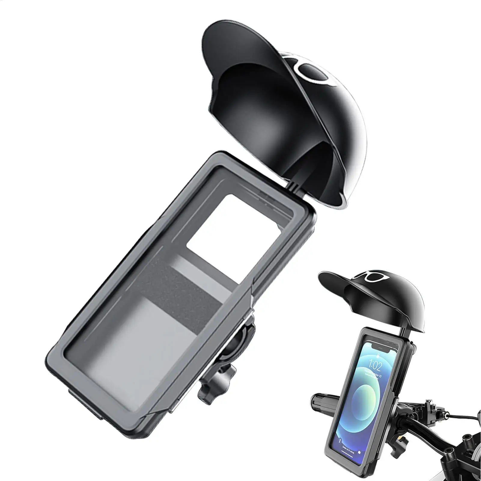 

Mountain Bike Phone Mount Sun Hat Support For Riding Cell Phone Mount Stand For Women Men Riding Motorcycles Bicycles Scooters