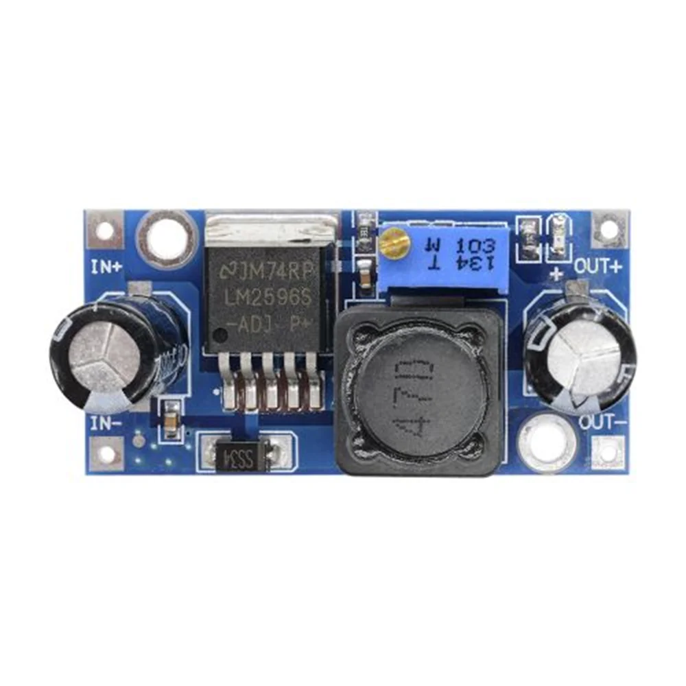 LM2596s DC-DC step-down power supply module 3A adjustable step-down module LM2596 voltage regulator 24V 12V 3V 5V