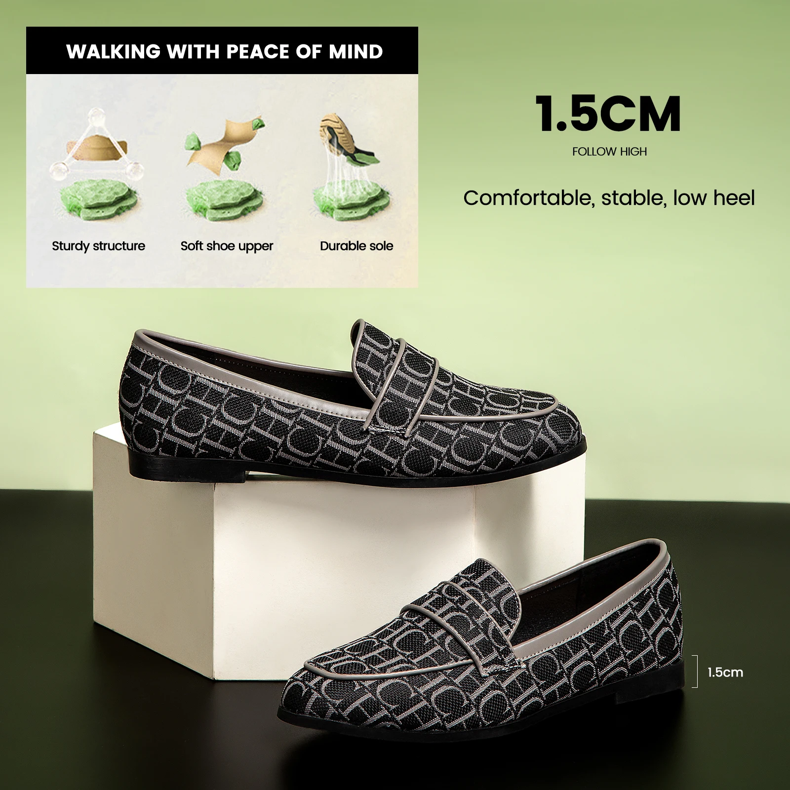 Fashion Season New Simple Women\'s Loafers Classic Style Retro Versatile Wear Comfortable Fine Workmanship