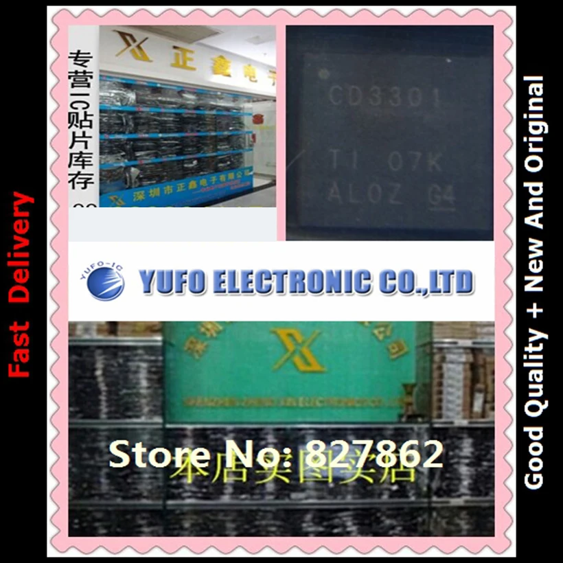 

Бесплатная доставка 20 шт. CD3301RHHR CD3301 CD3301RHH YF1122