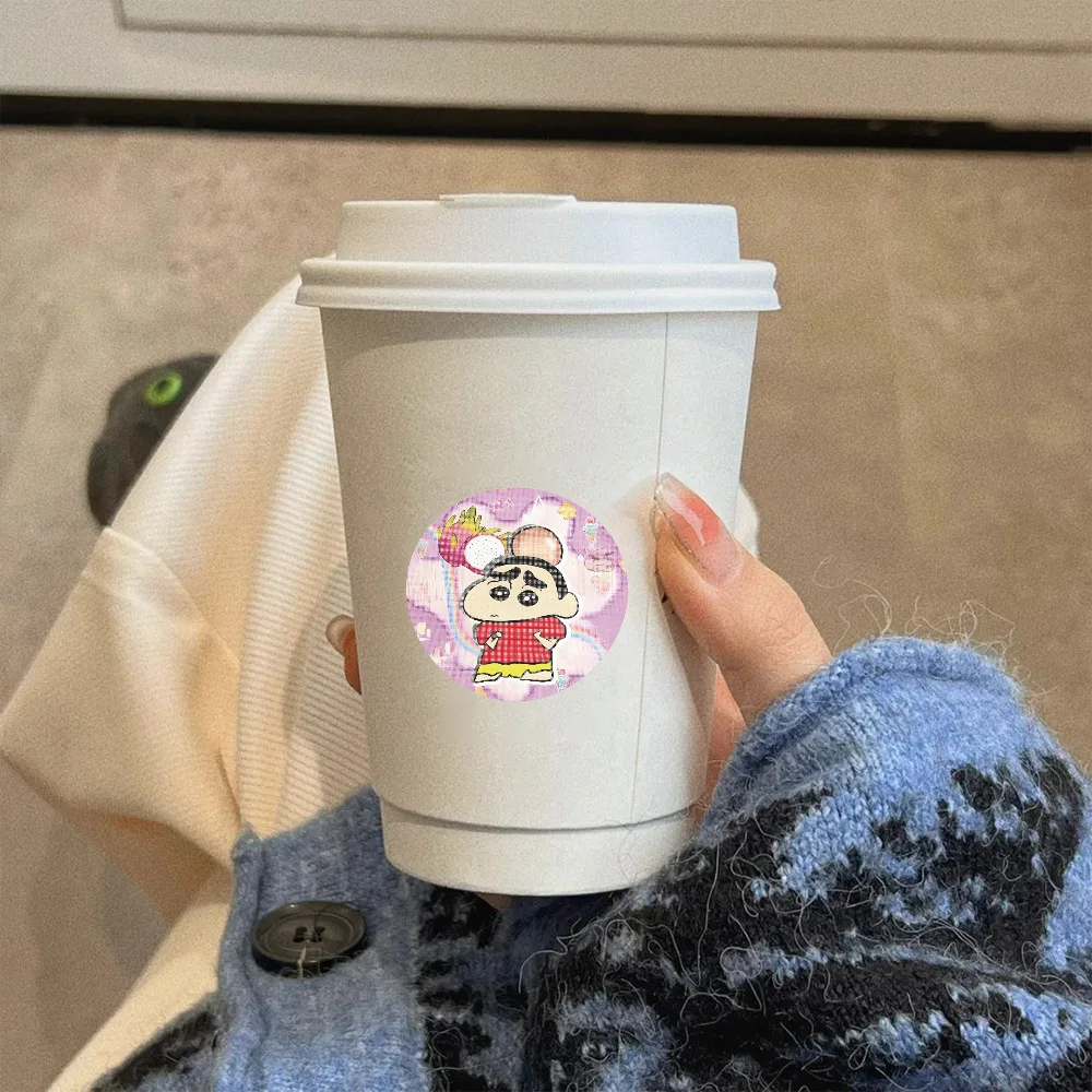 

500pcs/Roll Crayon Shin-chan Roll Cartoon Graffiti Sticker Suitcase Laptop Computer Guitar Decoration DIY Kids Classics Gifts