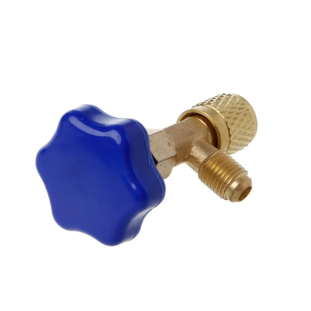 1Pc 1/4 SAE Connector Mayitr Refrigerant Bottle Low Pressure Dispensing Valve Bottle Opener for R22 R134a R410A Gas