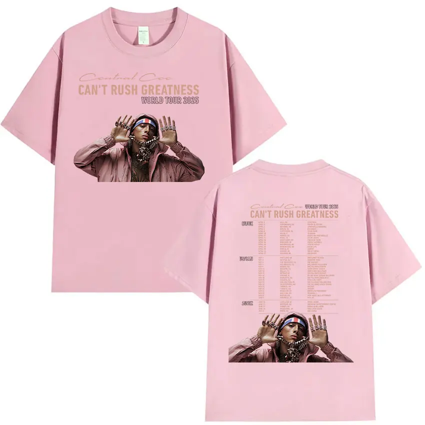 Rapper CENTRAL CEE CAN T RUSH GREATNESS World Tour 2025 Graphic T